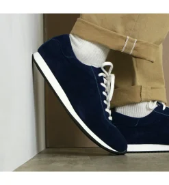 BLUE OVER / Suede Sneakers MIKEY
