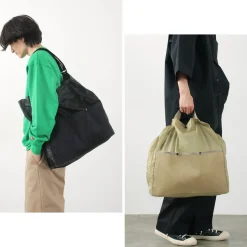 BURLAP OUTFITTER / Folding Shoulder Tote bag