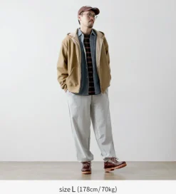 BURLAP OUTFITTER / Grid Fleece Lined Zip Hoodie