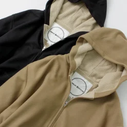 BURLAP OUTFITTER / Grid Fleece Lined Zip Hoodie