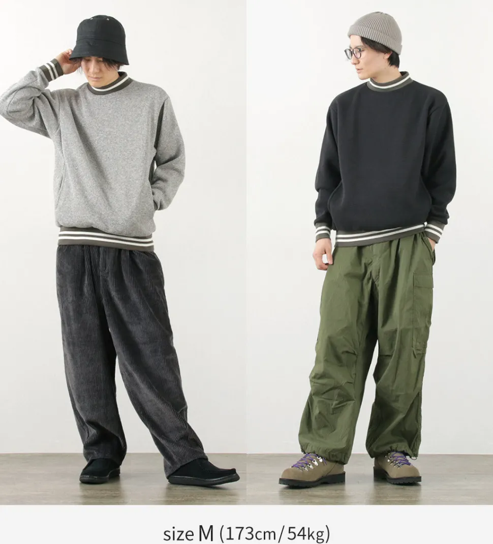 BURLAP OUTFITTER / Knit Fleece Mock Top