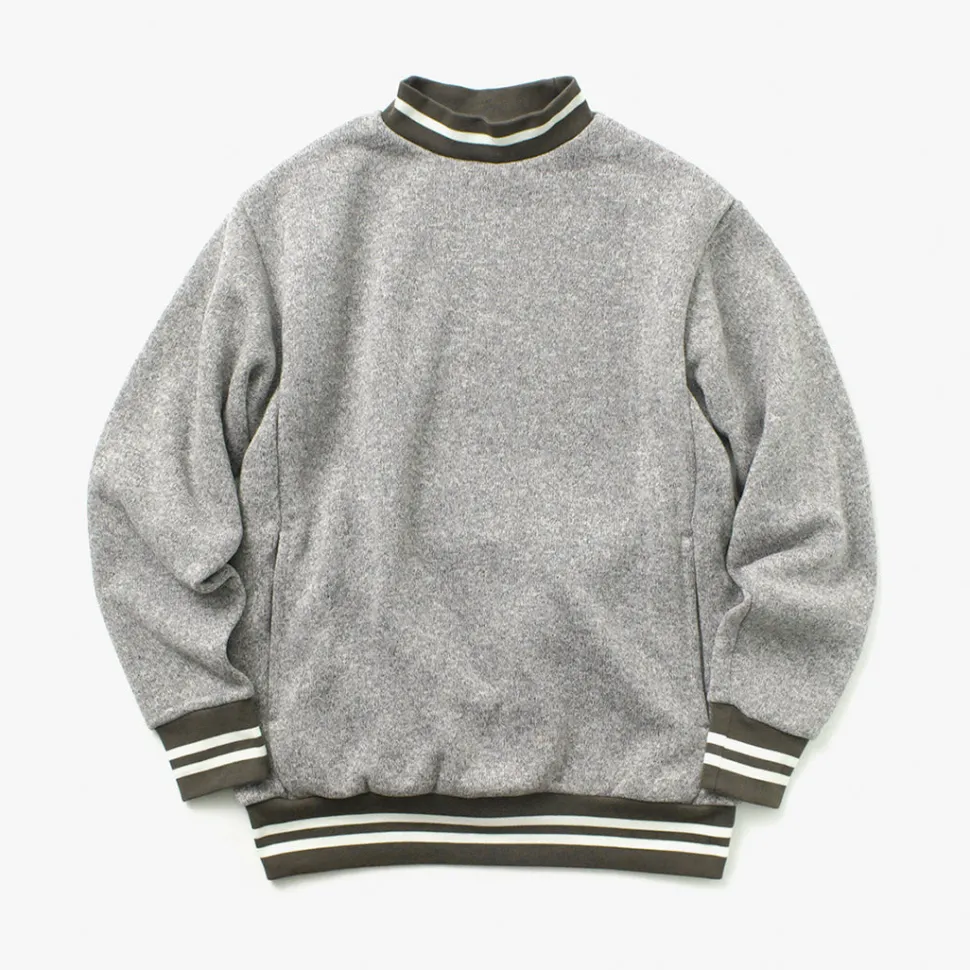 BURLAP OUTFITTER / Knit Fleece Mock Top