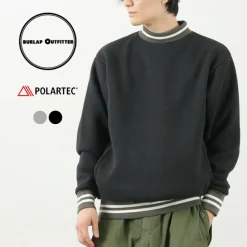 BURLAP OUTFITTER / Knit Fleece Mock Top