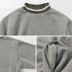 BURLAP OUTFITTER / Knit Fleece Mock Top