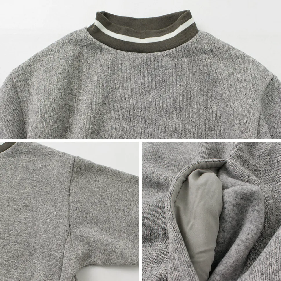 BURLAP OUTFITTER / Knit Fleece Mock Top