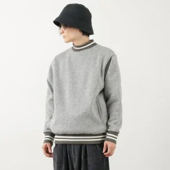 BURLAP OUTFITTER / Knit Fleece Mock Top