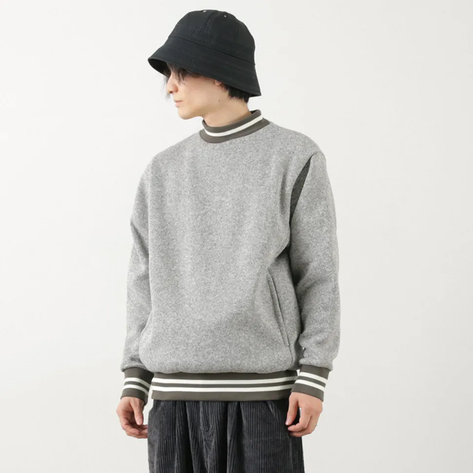 BURLAP OUTFITTER / Knit Fleece Mock Top