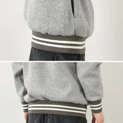 BURLAP OUTFITTER / Knit Fleece Mock Top