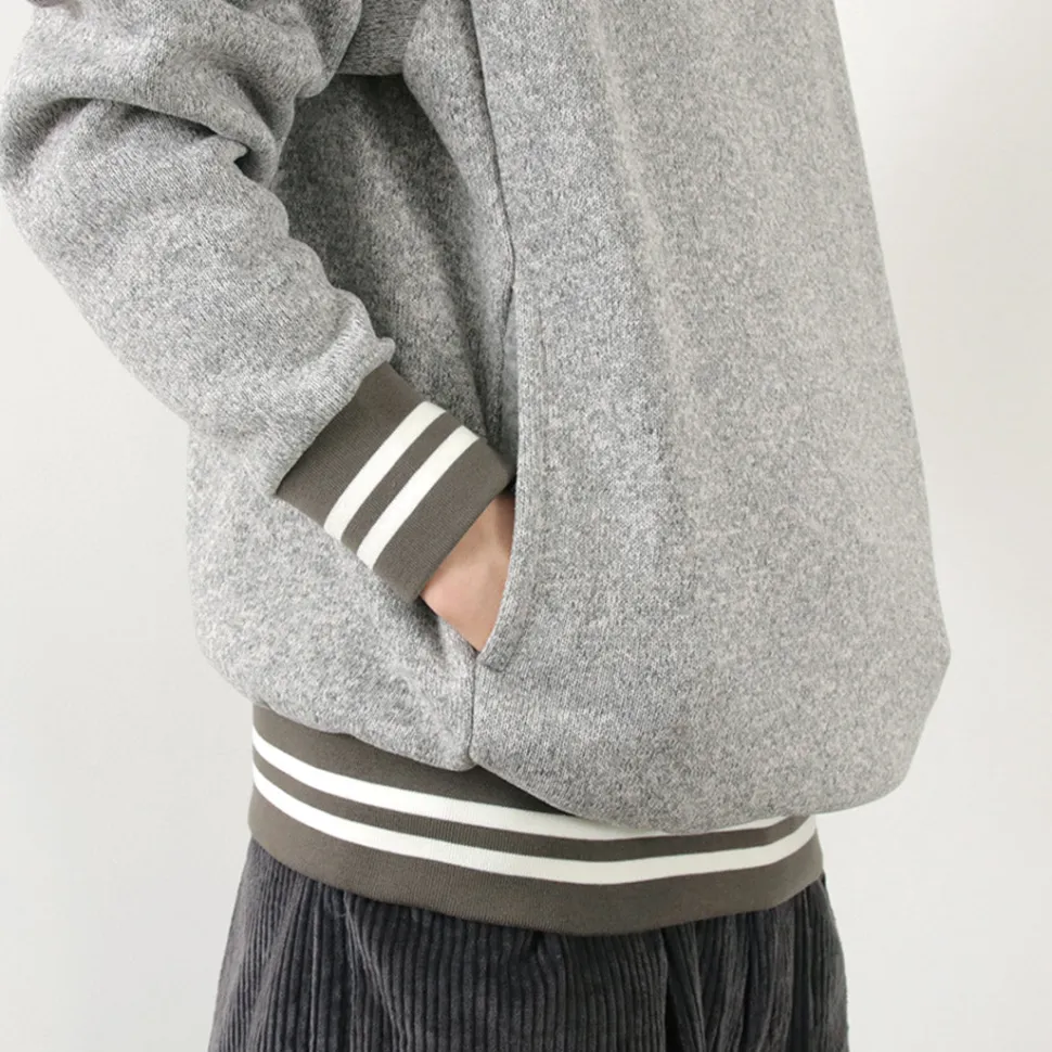 BURLAP OUTFITTER / Knit Fleece Mock Top