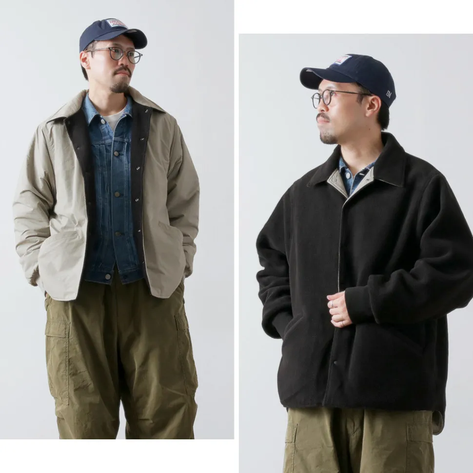 BURLAP OUTFITTER / Reversible Coach Jacket