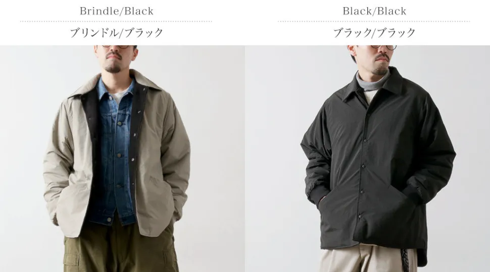 BURLAP OUTFITTER / Reversible Coach Jacket