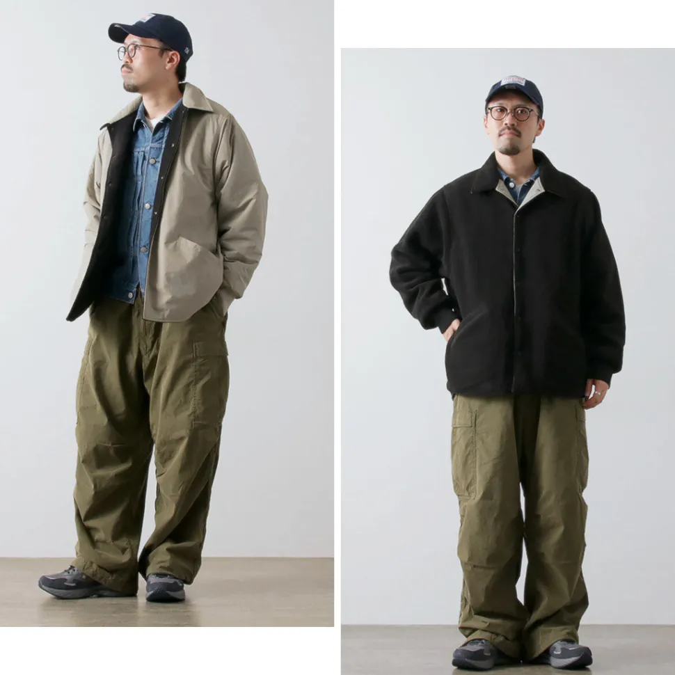 BURLAP OUTFITTER / Reversible Coach Jacket