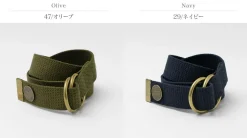 BUTTON WORKS / Booty Double Ring Belt