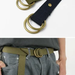 BUTTON WORKS / Booty Double Ring Belt