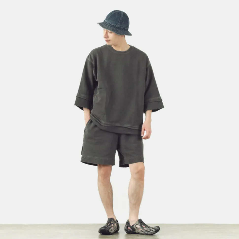 CAL O LINE / Cut-off sweatshorts