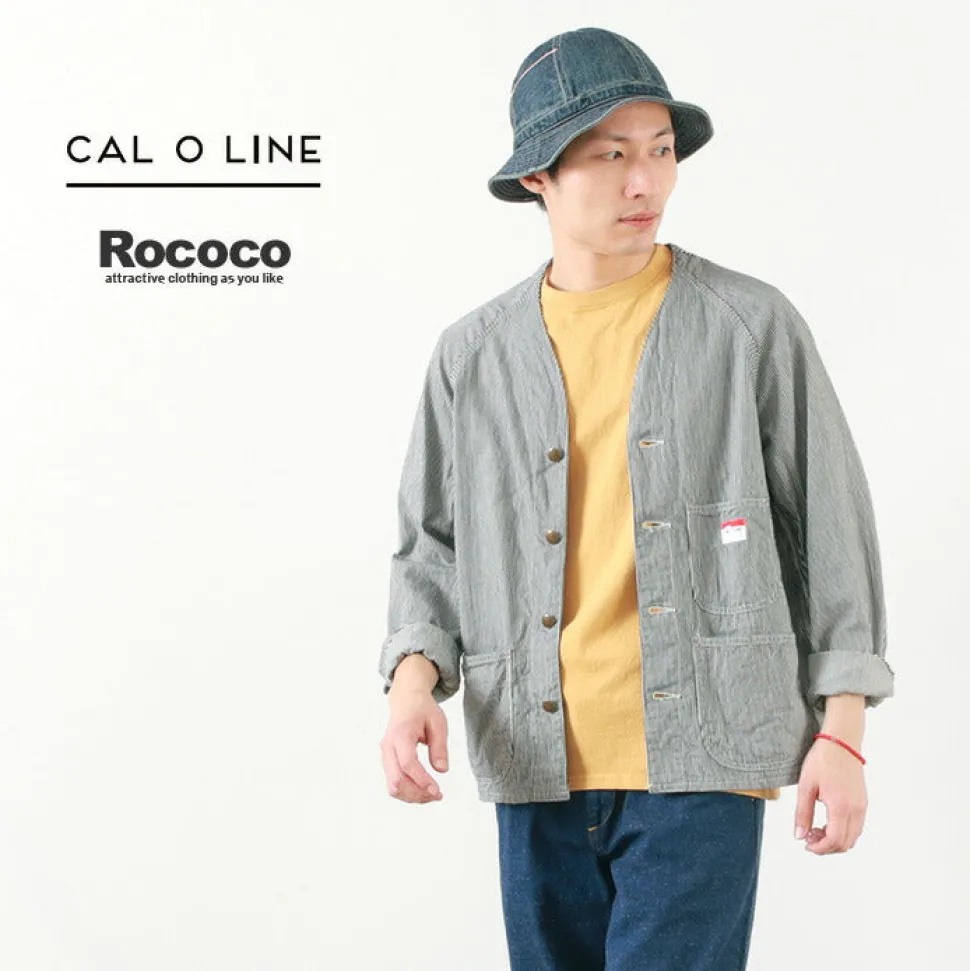 CAL O LINE / Hickory engineer jacket
