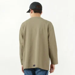 CAL O LINE / Inlay Long Sleeve T-shirt