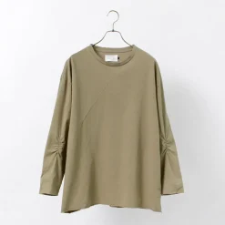 CAL O LINE / Inlay Long Sleeve T-shirt