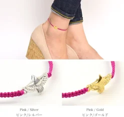 CHALISA T.. / Eagle Notching Cord Anklet