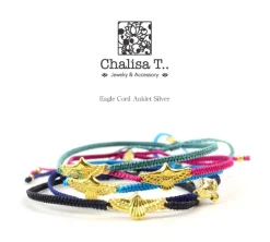 CHALISA T.. / Eagle Notching Cord Anklet