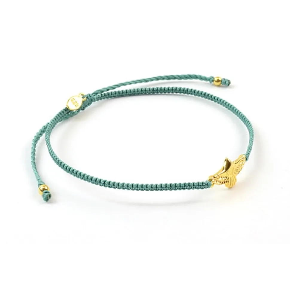 CHALISA T.. / Eagle Notching Cord Anklet