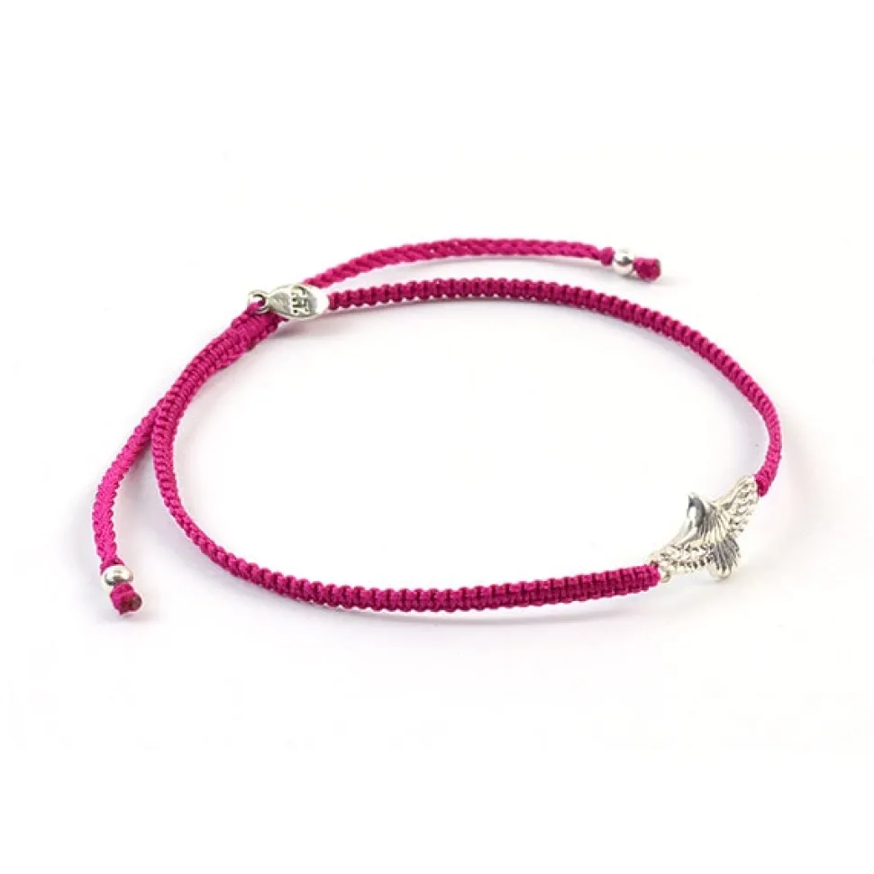 CHALISA T.. / Eagle Notching Cord Anklet