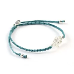 CHALISA T.. / Hamsa Hand Knotted Cord Bracelet