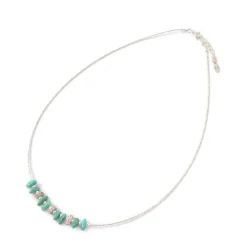 CHALISA T.. / Turquoise Tiny Beads Necklace
