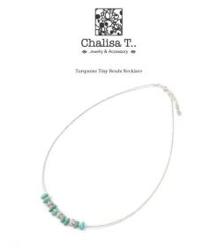CHALISA T.. / Turquoise Tiny Beads Necklace