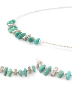 CHALISA T.. / Turquoise Tiny Beads Necklace