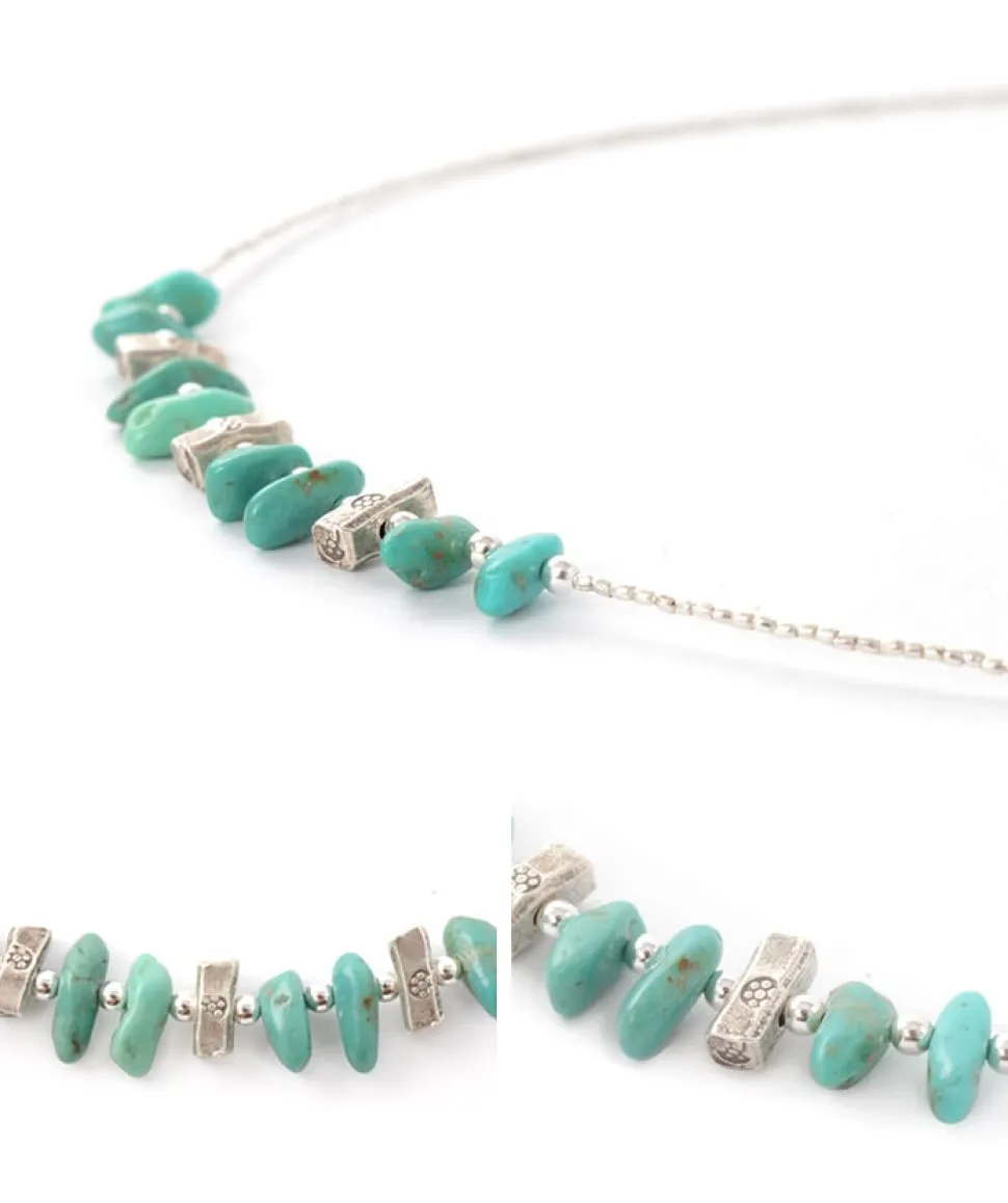 CHALISA T.. / Turquoise Tiny Beads Necklace