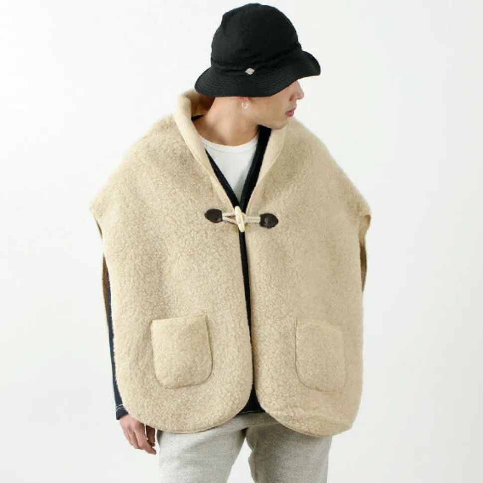 COLDBREAKER / Boa Wool Poncho