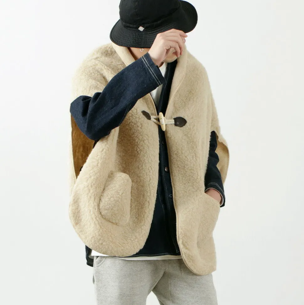 COLDBREAKER / Boa Wool Poncho