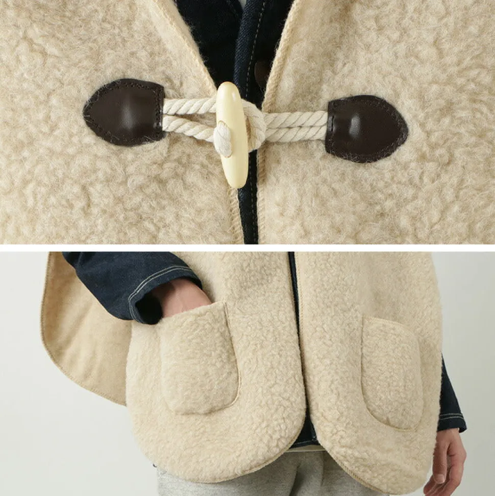 COLDBREAKER / Boa Wool Poncho