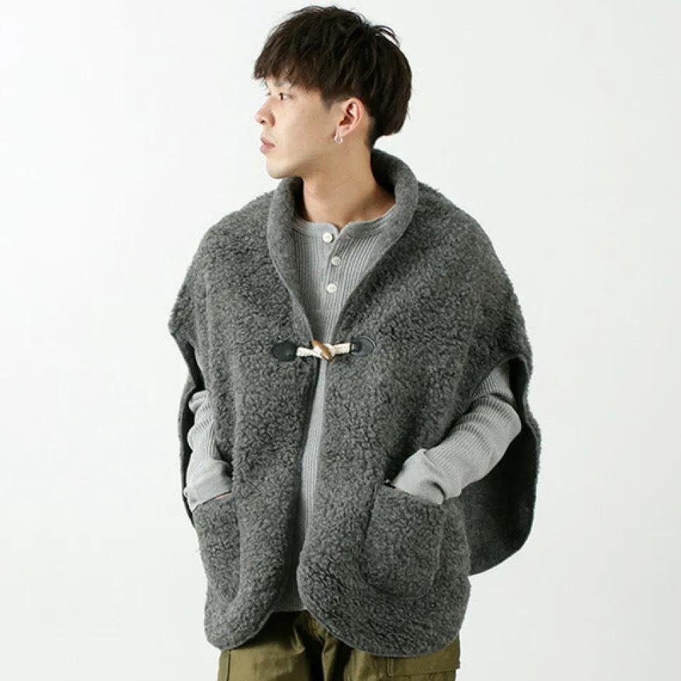 COLDBREAKER / Boa Wool Poncho