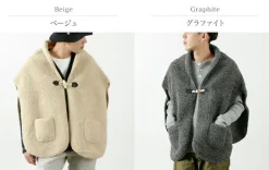 COLDBREAKER / Boa Wool Poncho