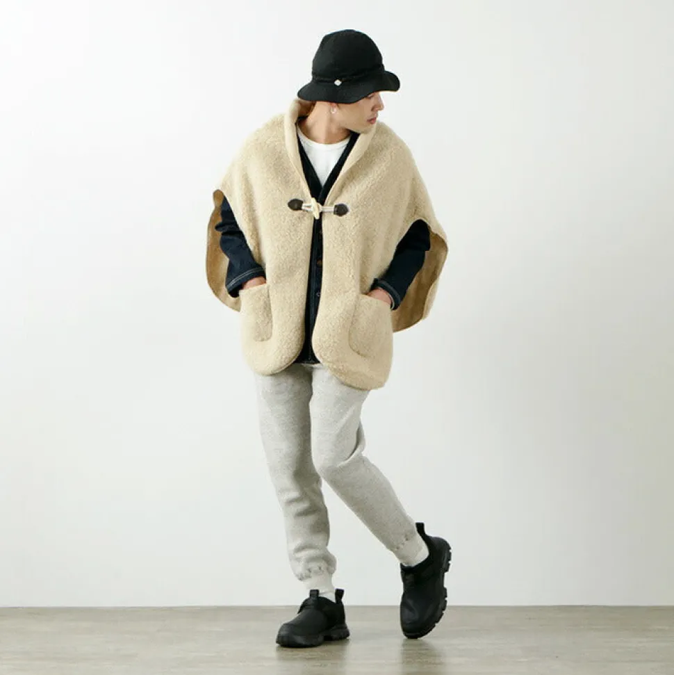 COLDBREAKER / Boa Wool Poncho