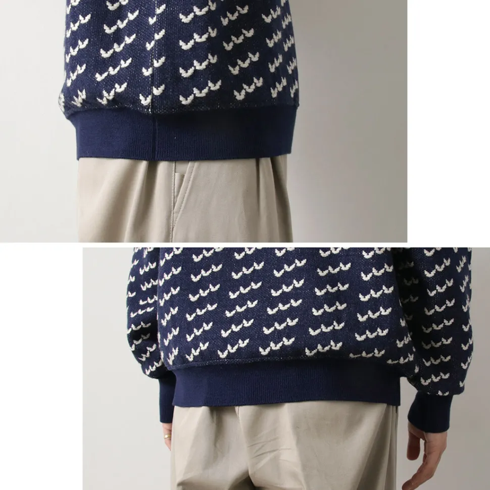 COOHEM / Big Birds Eye Knit Pullover
