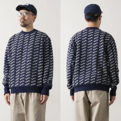 COOHEM / Big Birds Eye Knit Pullover