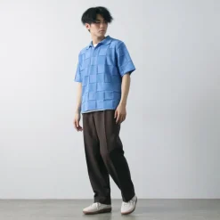 COOHEM / Links Check Knit Pullover