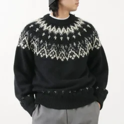 COOHEM / Nordic Knit Pullover