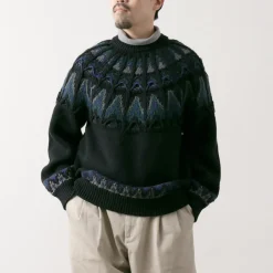 COOHEM / Nordic Knit Pullover