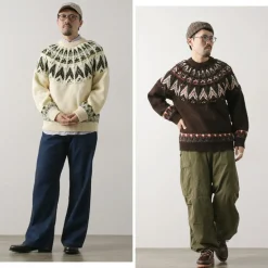 COOHEM / Nordic Knit Pullover