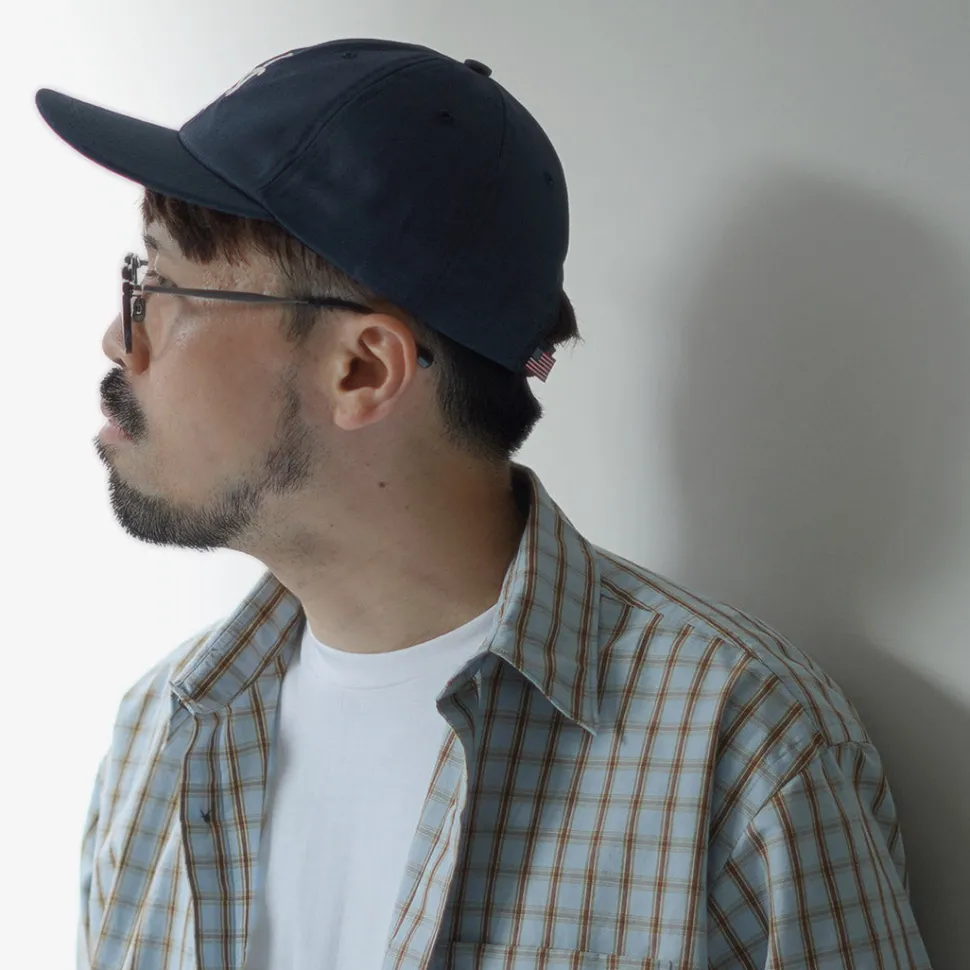 COOPERSTOWN BALL CAP / Cotton Hard Visor Cap