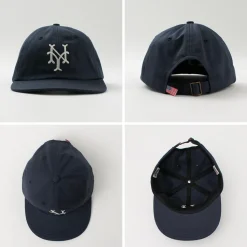 COOPERSTOWN BALL CAP / Cotton Hard Visor Cap