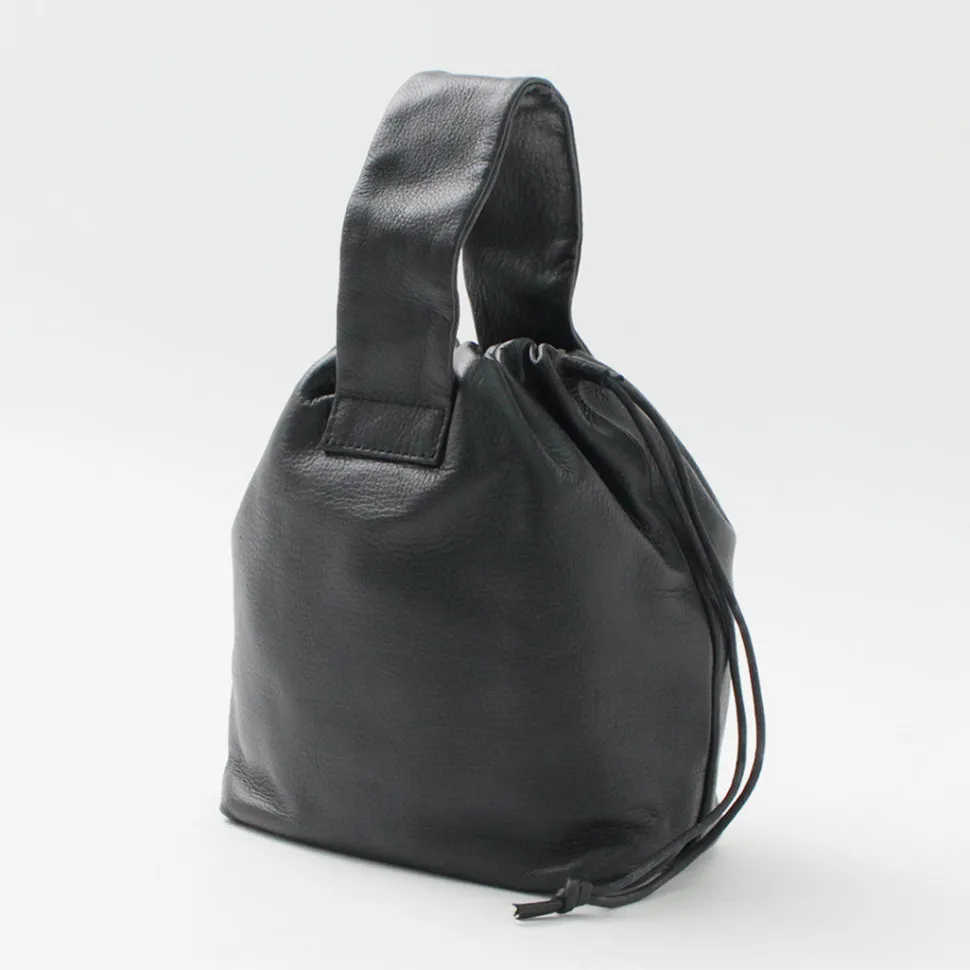 CREED / Drawstring Tote Cowhide Leather