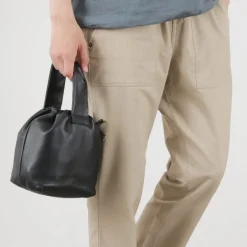 CREED / Drawstring Tote Cowhide Leather