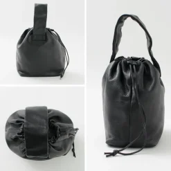 CREED / Drawstring Tote Cowhide Leather