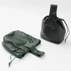 CREED / Drawstring Tote Cowhide Leather