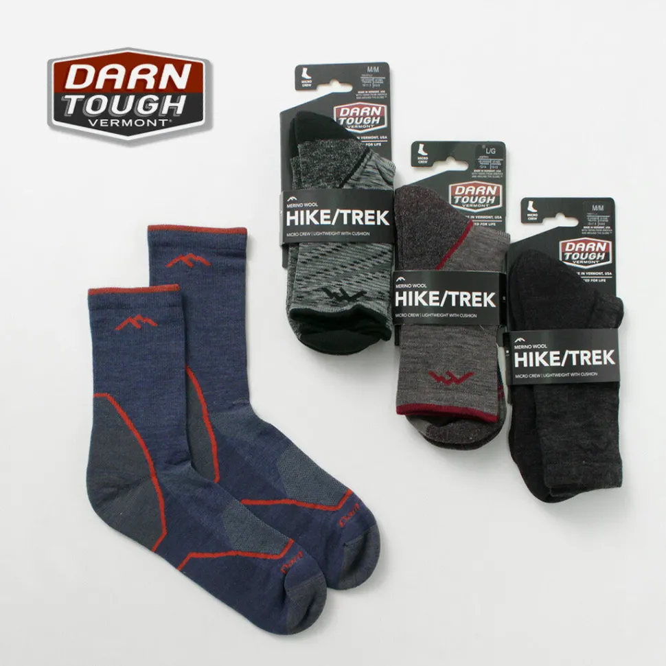 DARN TOUGH / Light Hiker Micro Crew Lightweight Cushion Socks